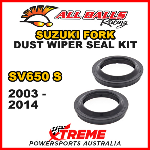 All Balls 57-115 For Suzuki SV650S 2003-2014 Fork Dust Wiper Seal Kit 41x54