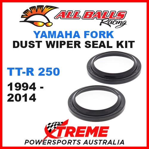 All Balls 57-117 Yamaha TTR 250 1994-2014 Fork Dust Wiper Seal Kit