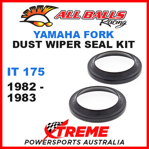 All Balls 57-119 Yamaha IT 175 1982-1983 Fork Dust Wiper Seal Kit