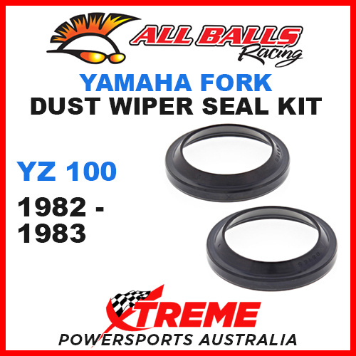 All Balls 57-120 Yamaha YZ 100 1982-1983 Fork Dust Wiper Seal Kit