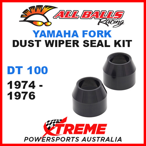 All Balls 57-123 Yamaha DT100 DT 100 1974-1976 Fork Dust Wiper Seal Kit