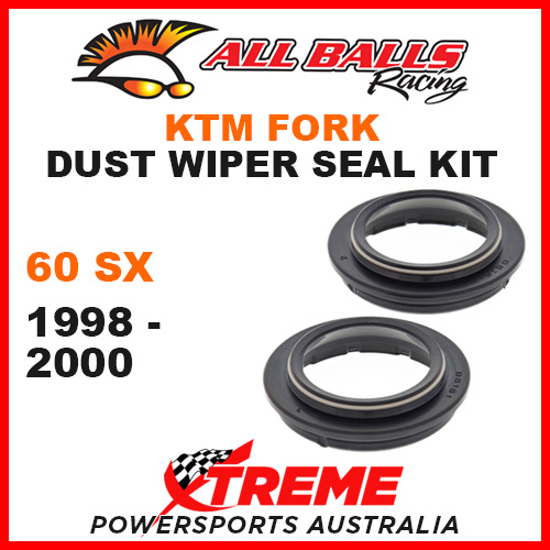 All Balls 57-135 KTM 60 SX 60SX 1998-2000 Fork Dust Wiper Seal Kit