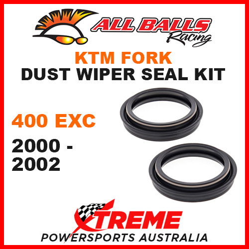 All Balls 57-137 KTM 400EXC 400 EXC 2000-2002 Fork Dust Wiper Seal Kit