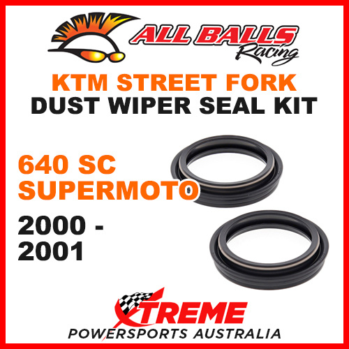 All Balls 57-137 KTM 640 SC Supermoto 2000-2001 Fork Dust Wiper Seal Kit 43x53