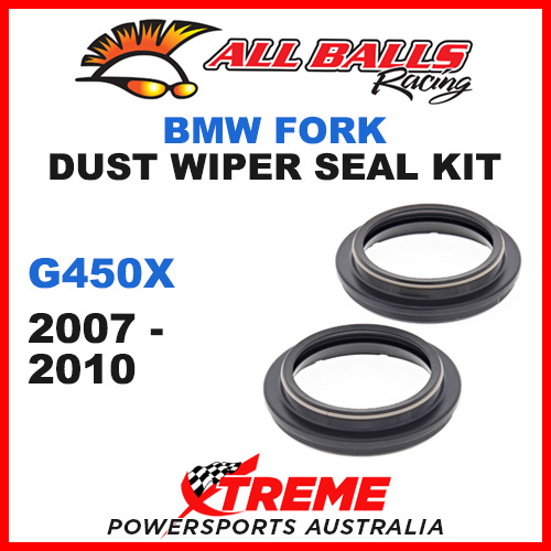 All Balls 57-138 BMW G450X 2007-2010 Fork Dust Wiper Seal Kit 45x58