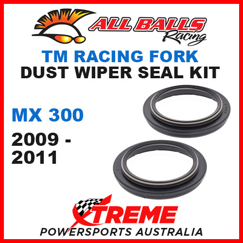 All Balls 57-140 TM Racing MX300 MX 300 2009-2011 Fork Dust Wiper Seal Kit