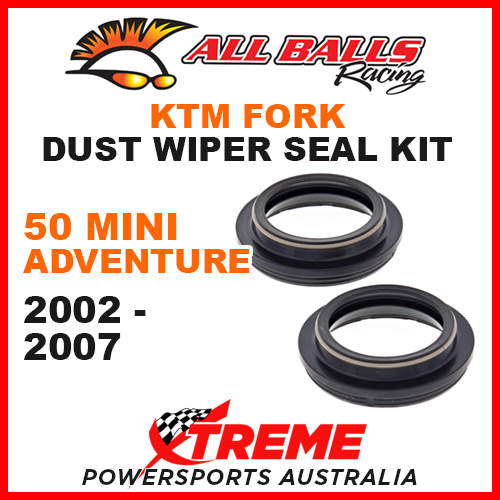 All Balls 57-142 KTM 50 Mini Adventure 2002-2007 Fork Dust Wiper Seal Kit