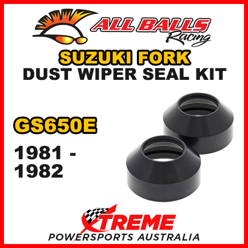 All Balls 57-154 For Suzuki GS650E 1981-1982 Fork Dust Wiper Seal Kit