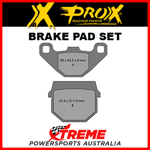 Pro-X 106002 Kawasaki KMX125 1986-1998 Sintered Front Brake Pad