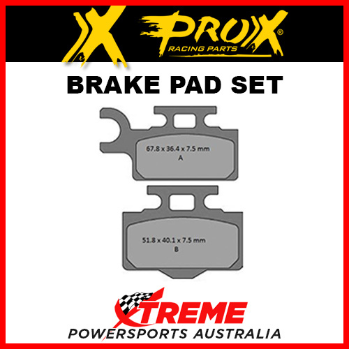 Pro-X 107202 Kawasaki KX65 2000-2018 Sintered Front Brake Pad