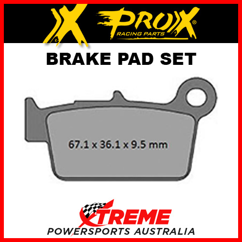 Pro-X 201302 For Suzuki RM-Z250 2004-2018 Sintered Rear Brake Pad