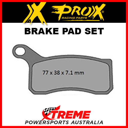 Pro-X 217102 KTM 450 XC ATV 2008-2010 Sintered Front Brake Pad