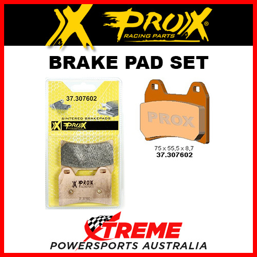 Pro-X 307602 BMW 800 F S 2006-2012 Sintered Front Brake Pad