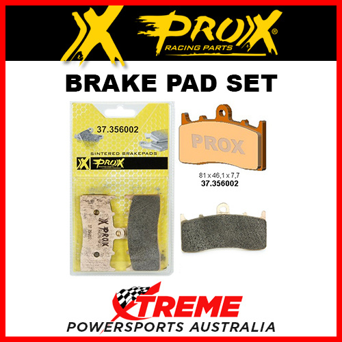 Pro-X 356002 BMW 1200 K SPORT 2005-2010 Sintered Front Brake Pad