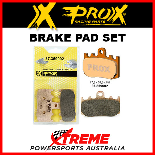 Pro-X 359002 BMW 1200 HP2 MEGAMOTO 2007-2010 Sintered Front Brake Pad