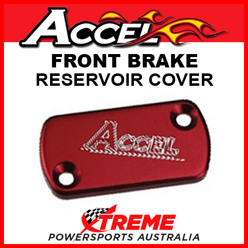 Accel Honda CBR 250 R 2013 Red Front Brake Reservoir Cover 64.FBC-01 