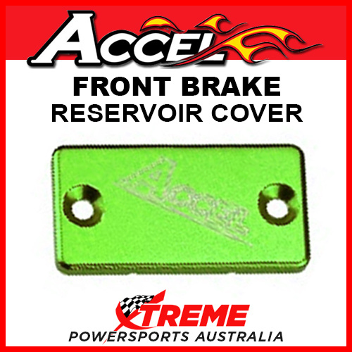 Accel For Suzuki RM100 2003 Green Front Brake Reservoir Cover 64.FBC-02GR 