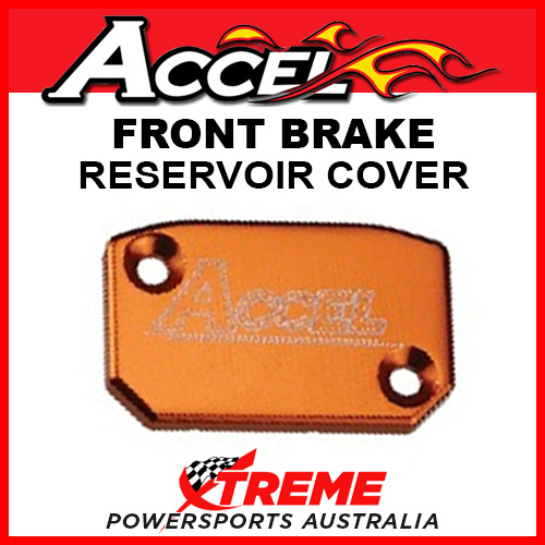 Accel KTM EXC SX 2003-2006 Orange Front Brake Reservoir Cover 64.FBC-03 