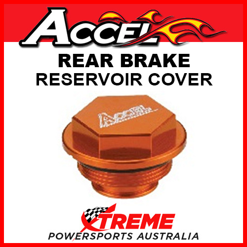 Accel 64.RBC-04 Orange Rear Brake Reservoir Cover For KTM 250SX 2000-2016