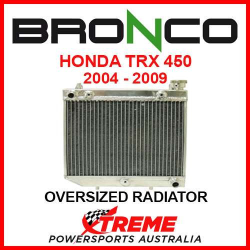 Psychic/Bronco HONDA TRX450R TRX 450R 2004-2009 Core 108mm OVERSIZED Single Aluminium Radiator