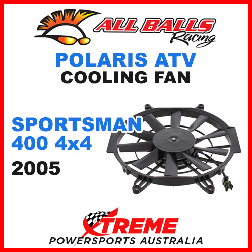 ALL BALLS 70-1004 ATV POLARIS SPORTSMAN 400 4X4 2005 COOLING FAN ASSEMBLY