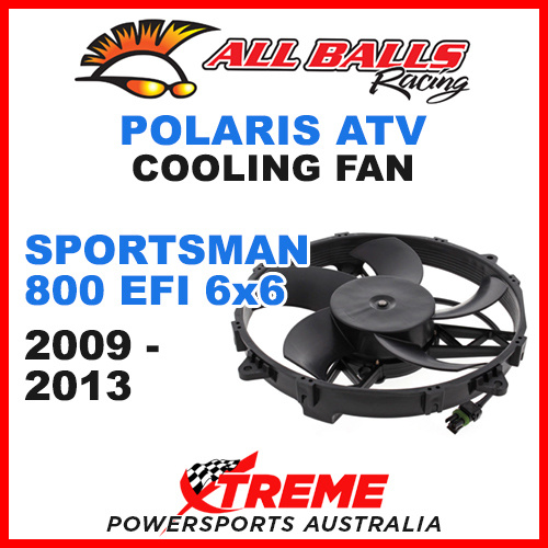 ALL BALLS 70-1006 ATV POLARIS SPORTSMAN 800 EFI 6X6 2009-2013 COOLING FAN ASSEMBLY