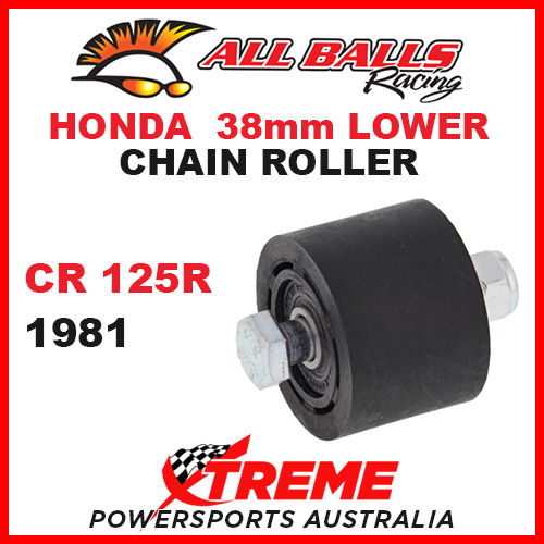 79-5002 Honda CR125R CR 125R 1981 38mm Lower Chain Roller Kit MX Dirt Bike