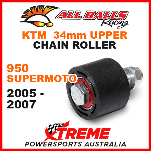 79-5008 KTM 950 Supermoto 2005-2007 34mm MX Upper Chain Roller Kit Dirt Bike