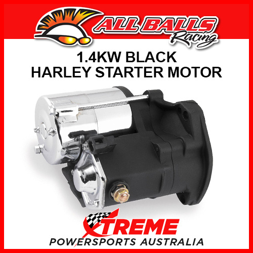 All Balls 80-1013 HD Dyna Super Glide CVO FXDSE 2007 1.4kW Black Starter Motor