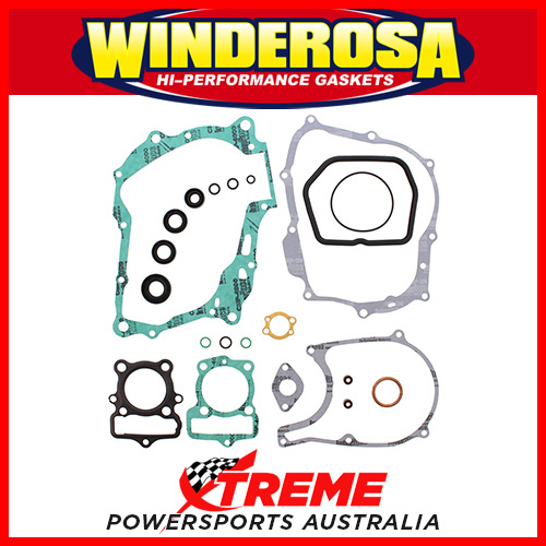 Complete Gasket Set & Oil Seals Honda XR80R 1992-2003 Winderosa 811208