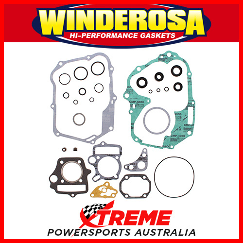 Complete Gasket Set & Oil Seals Honda XR70R 1997-2003 Winderosa 811210