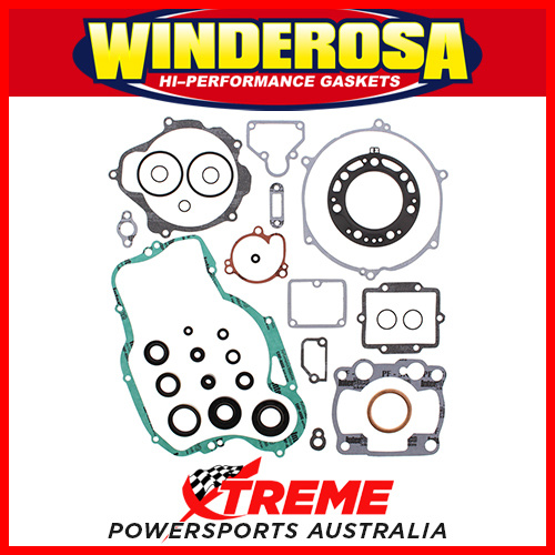 Complete Gasket Set & Oil Seals Kawasaki KX250 1993-1996 Winderosa 811478