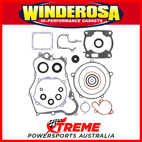 Winderosa 811633 Yamaha YZ125 1990-1991 Complete Gasket Set & Oil Seals