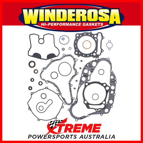 Complete Gasket Set & Oil Seals For Suzuki LT-R450 QUADRACER 2009 Winderosa 811935