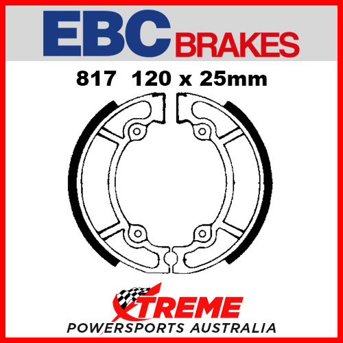 EBC Rear Brake Shoe Aprilia Habana 50 All models 1999-2002 817