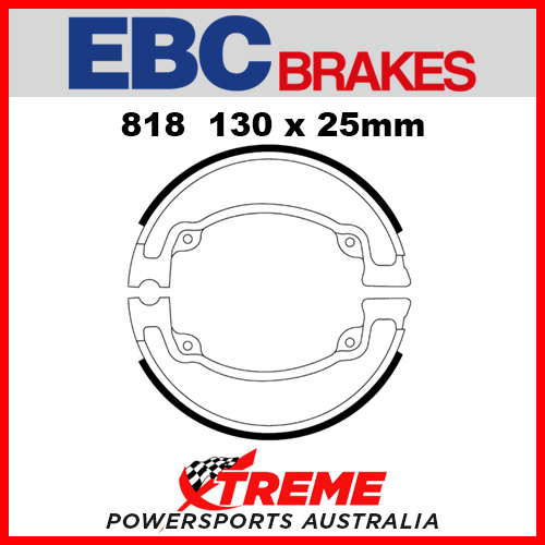 EBC Rear Brake Shoe Kymco Looker 50 2007-2008 818