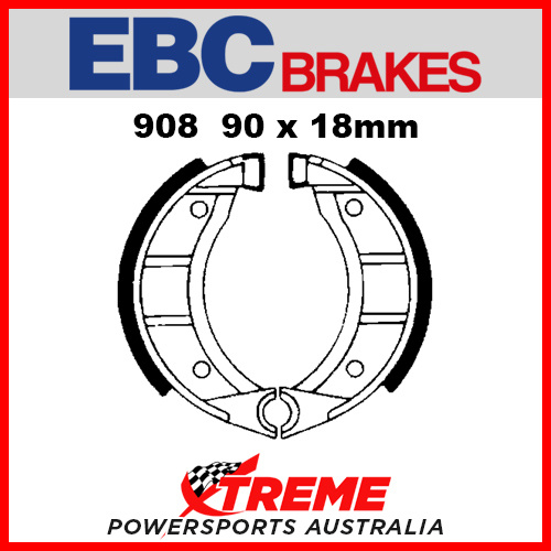 EBC Rear Brake Shoe Malaguti Chopper 25 Up to 1982 908