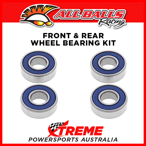 All Balls KTM 50 SX 2004-2007 Front, Rear Wheel Bearing Set