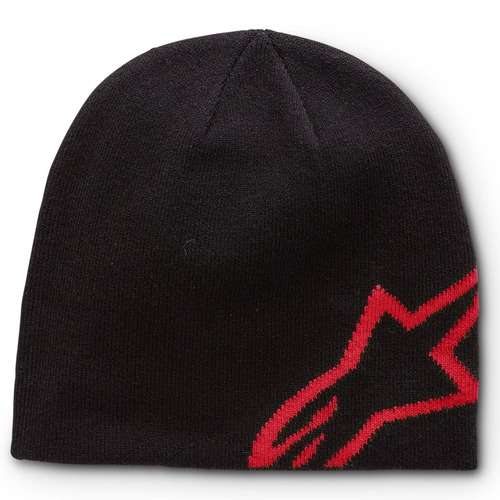 Alpinestars Corp Shift Beanie Black w/ Red Logo