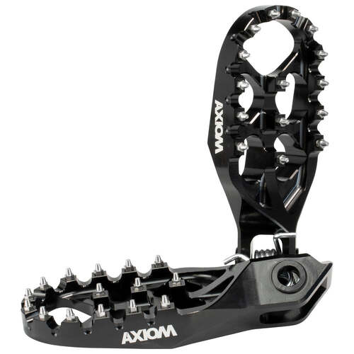 Axiom 57mm Black Alloy Footpegs for GasGas EC250F 2024-2024