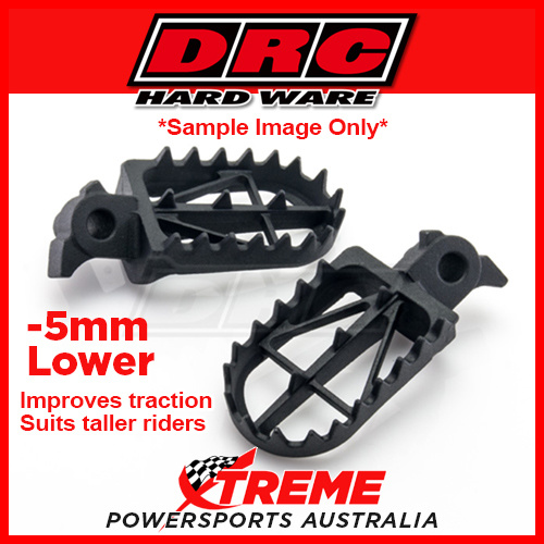 50mm Wide Foot Pegs -5mm Lower Yamaha WR250F 2001-2006, DRC D48-02-406