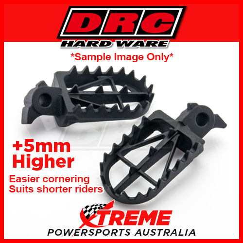 50mm Wide Foot Pegs +5mm Higher Yamaha WR250F 2007-2018, DRC D48-02-506