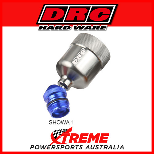 DRC Rear Suspension Bleed Cup SHOWA 1 Blue D59-37-158