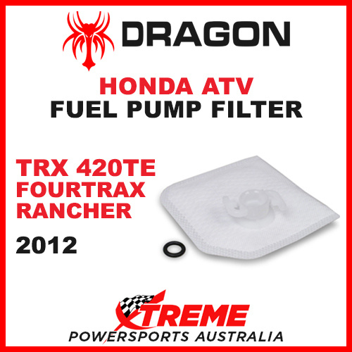 Whites TRX420TE FOURTRAX RANCHER 2012 ATV HONDA FUEL PUMP FILTER SQUARESTYLE