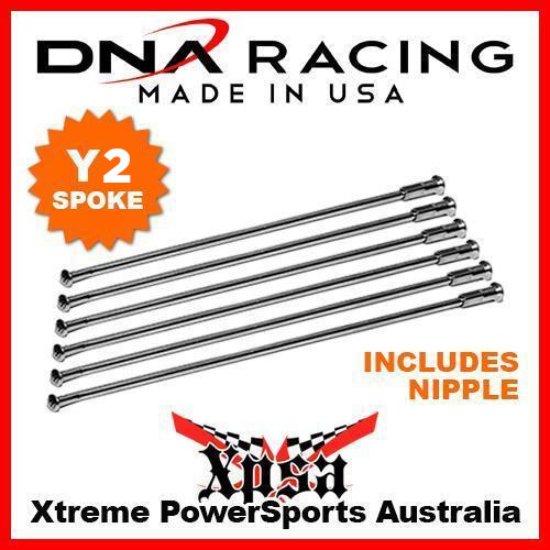 DNA Racing Replacement 1x Spoke w/ Nipple Y2 Wheel Rim Hub MX Motocross Enduro