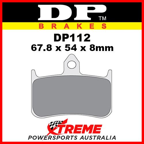 Honda NSR 250 R7L/R7N 90 DP Brakes Sintered Metal Front Brake Pad