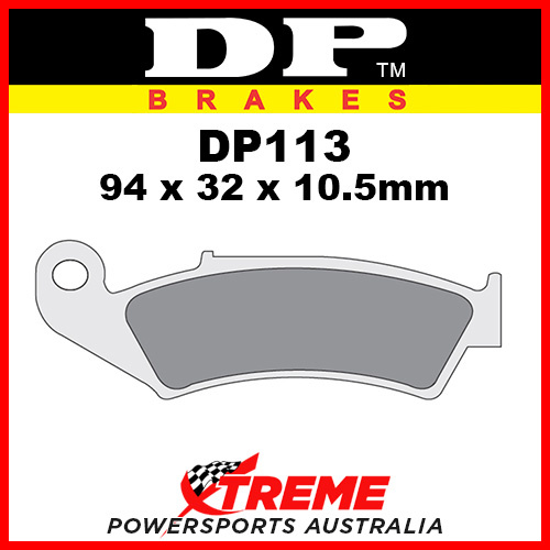 Honda NSR 250 94 DP Brakes Sintered Metal Rear Brake Pad