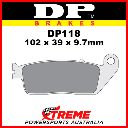 DP Brakes Daelim VS125 Cruiser 2001-2003 Sintered Metal Front Brake Pad