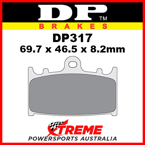 DP Brakes Kawasaki ZZ-R1100 1990-2001 Sintered Metal Front Brake Pad