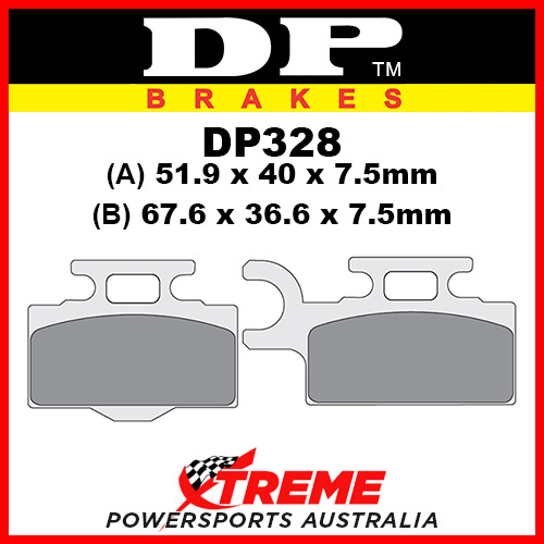 Kawasaki KX 65 00-17 DP Brakes Sintered Metal Front Brake Pad